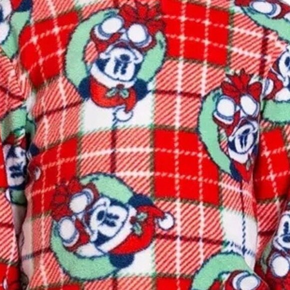 Briefly Stated Disney Toddler Boys Girls 2-Piece Pajamas, Christmas Mickey Mouse - Picture 6 of 6